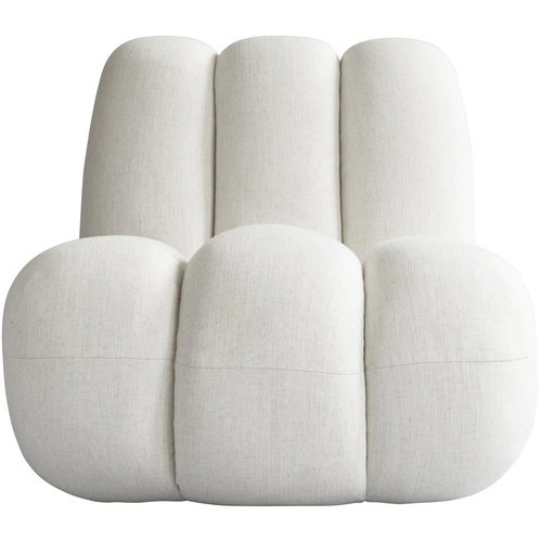 Photo of Toe Lounge Chair Linen White Chalk