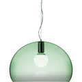 Thumbnail photo of Fl/y Suspension 9030, Transparent Sage Green, Incl. Led 15w E27 - Pendellampor - Ferruccio Laviani - Grön