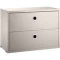 Thumbnail photo of String drawer unit 58x30, Beige, 1-pack - Shelving - Nils Strinning - Beige - Wood
