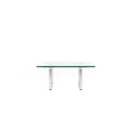 Thumbnail photo of Carl Hansen - Ch106 - Coffee table - Hans J. Wegner - Transparent - Glass/metal