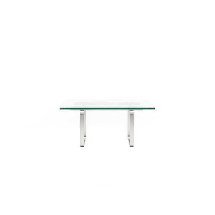 Photo of Carl Hansen - Ch106 - Coffee table - Hans J. Wegner - Transparent - Glass/metal