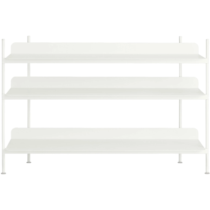 Photo of Compile Shelving System/configuration 2, White - Hyllsystem - Cecilie Manz - Vit - Metall