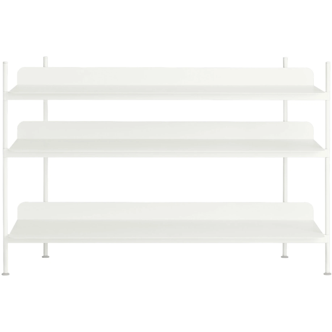 Photo of Compile Shelving System/configuration 2, White - Hyllsystem - Cecilie Manz - Vit - Metall