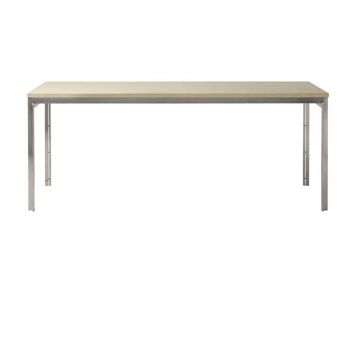 Photo of Pk55 - Desk - Poul Kjærholm - Wood-coloured - Metal/wood