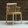 Thumbnail photo of Pind Armchair - Spisebordsstol - Black Stained Ash - W55 X D52 X H81 Cm
