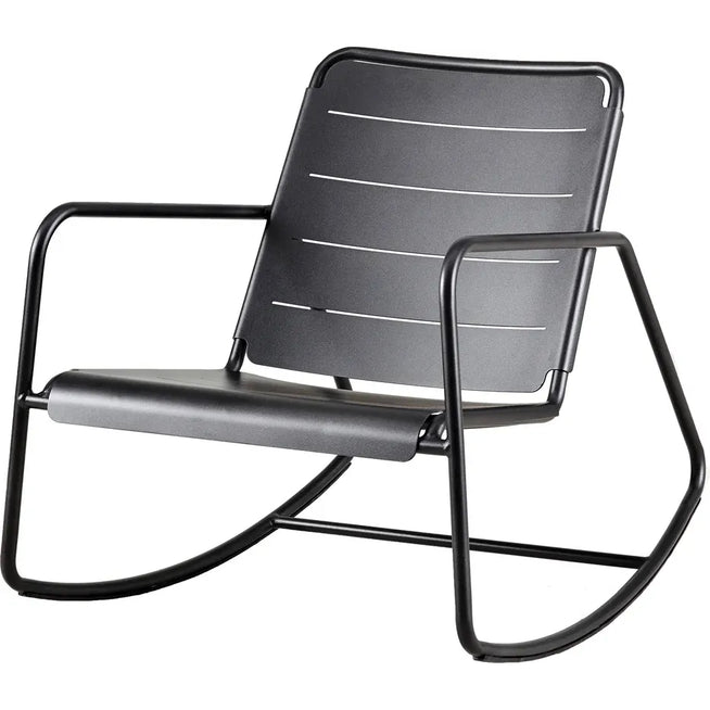 Photo of Copenhagen Gyngestol - Gyngestol - Lava Grey - Aluminium - 72x88x76 Cm