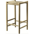 Thumbnail photo of J164c Counter Squared Bar Stool Oak