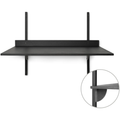 Thumbnail photo of Sector Desk - Black Ash / Black Brass