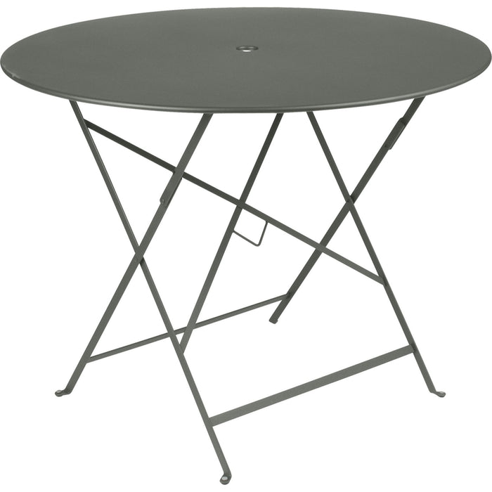 Photo of Bistro Table Ø 96 cm, Rosemary - Garden Table - Green - Metal