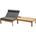 Riviera Lounge Cushion, Quickdry Outdoor Foam, Outdoor Textile /