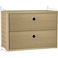 Thumbnail photo of String Wall Rack 50x30, Beige, 2-pack - Shelving - Nils Strinning - Beige - Metal