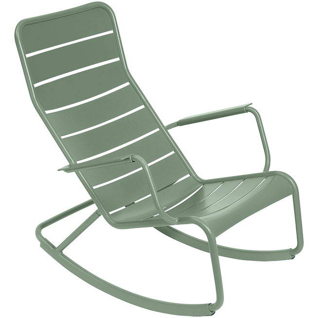 Photo of Luxembourg Rocking Chair Cactus 82 - Outdoor armchairs - Frédéric Sofia - Metal