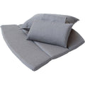 Thumbnail photo of Breeze Highback Lounge Chair Cushion - Outdoor Cushions - Black - Cane-line Natté - W: 75 x D: 55 x H: 2 cm
