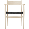Thumbnail photo of Carl Hansen - Ch37, Soaped oak, black braided paper string - Dining chairs - Hans J. Wegner - Wood