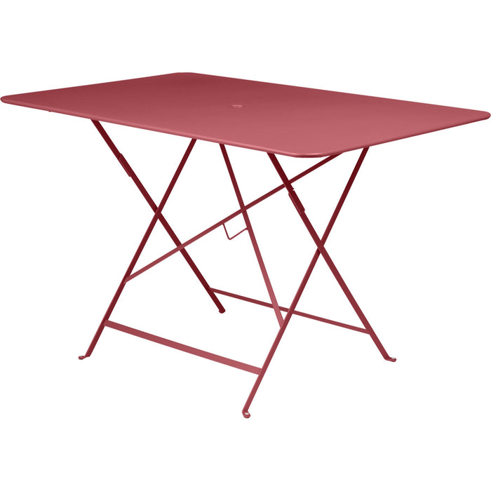 Photo of Bistro Table 117 x 77 cm, Chili - Outdoor dining table - Red - Metal