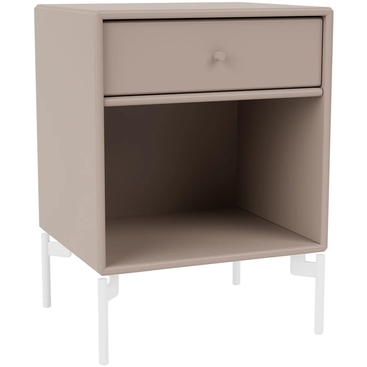 Photo of Dream Nightstand - Mushroom / Snow Legs - Sängbord - Peter J. Lassen - Beige - Mdf