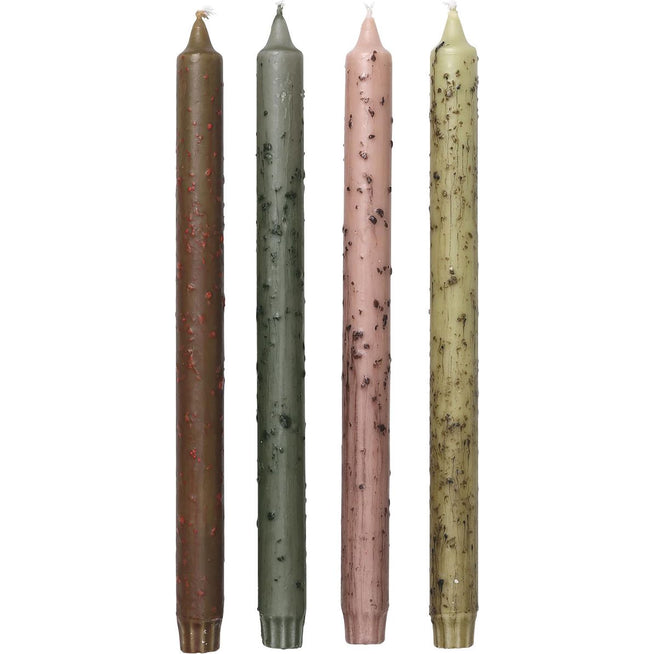 Photo of Mura Candles - Set Of 4 - Stearinlys - Mixed - Ø2,2 X H30 Cm