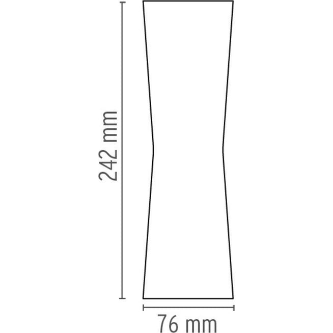 Photo of Clessidra 20°+20° Wall Lamp White