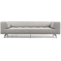 Delphi Sofa 4510 By Hannes Wettstein - 3 Personers Sofa - Max 98 Black - W205 X D85 X H66 X Sh37 Cm