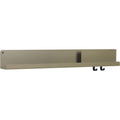 Thumbnail photo of Folded Shelves Large, Olive - Wall shelves - Johan van Hengel - Black - Metal