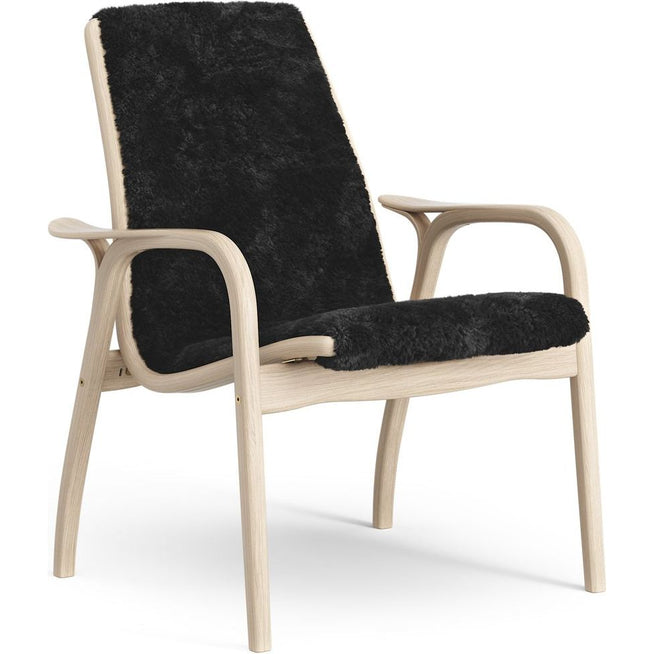 Photo of Laminett Arm Chair White Pigmented Oak/sheep Skin