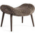 Thumbnail photo of Vipp467 Lodge Footstool Dark Oak-Curly