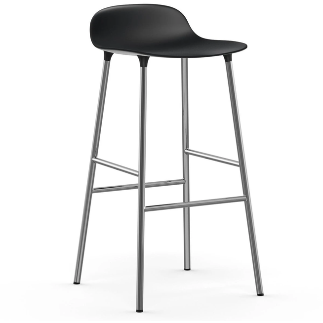 Photo of Form Bar Stool 75 Cm Chrome