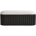 Thumbnail photo of Tribu Bench Linen Coffee-white Chalk
