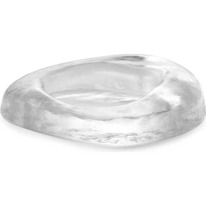 Photo of Odd Lysestage - Lysestage - Clear Glass - H4,2 X W16,6 X L17,1 Cm