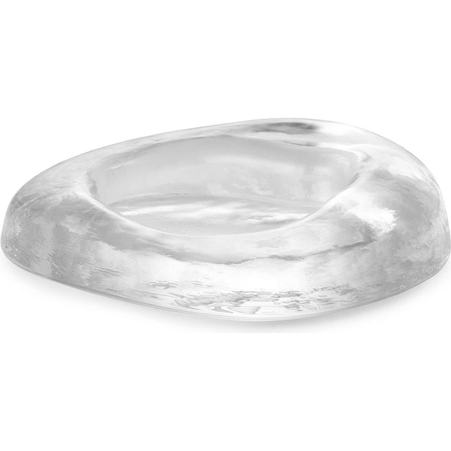 Photo of Odd Lysestage - Lysestage - Clear Glass - H4,2 X W16,6 X L17,1 Cm