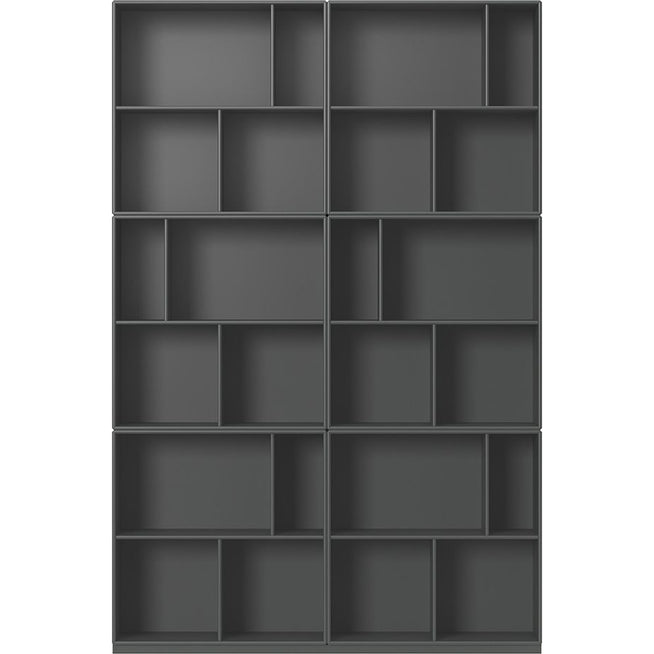 Photo of Read Spacious Bookshelf, Plinth H3 Cm - Anthracite - Bokhyllor - Peter J. Lassen - Svart - Mdf