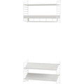 Thumbnail photo of String Wall Rack 50x30, White, 2-pack - Shelving - Nils Strinning - White - Metal