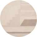 Thumbnail photo of Line Rug Wool - Ø140cm