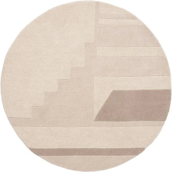 Photo of Line Rug Wool - Ø140cm