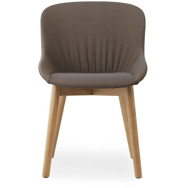 Photo of Hyg Comfort Chair Full Upholstery - Spisebordsstol - Base: Oak / Steelcut Trio 376 - H84 X L54 X D55,5 X Sh46 Cm