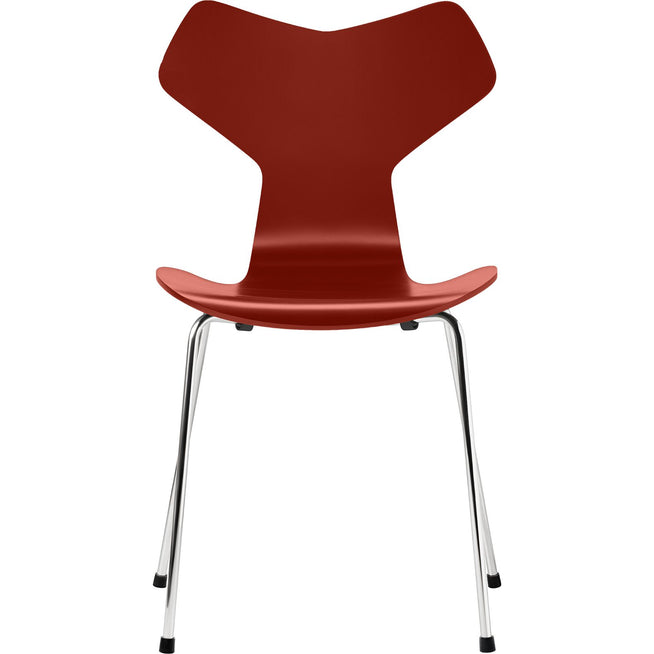 Photo of 3130 Grand Prix Chair | Lacquered | Chromed Steel Base