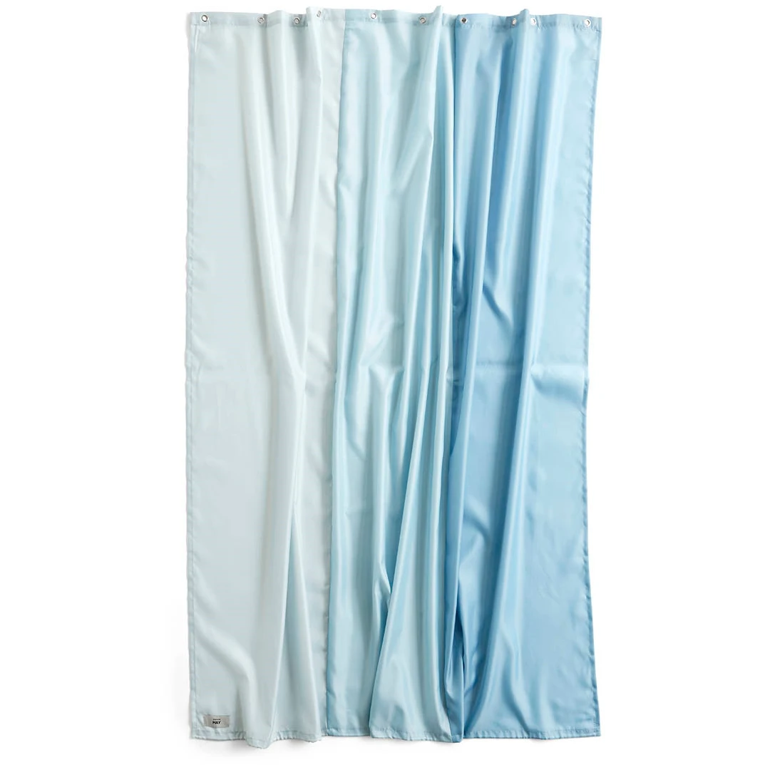 Aquarelle Shower Curtain From Hay (ice Blue, Vertical)