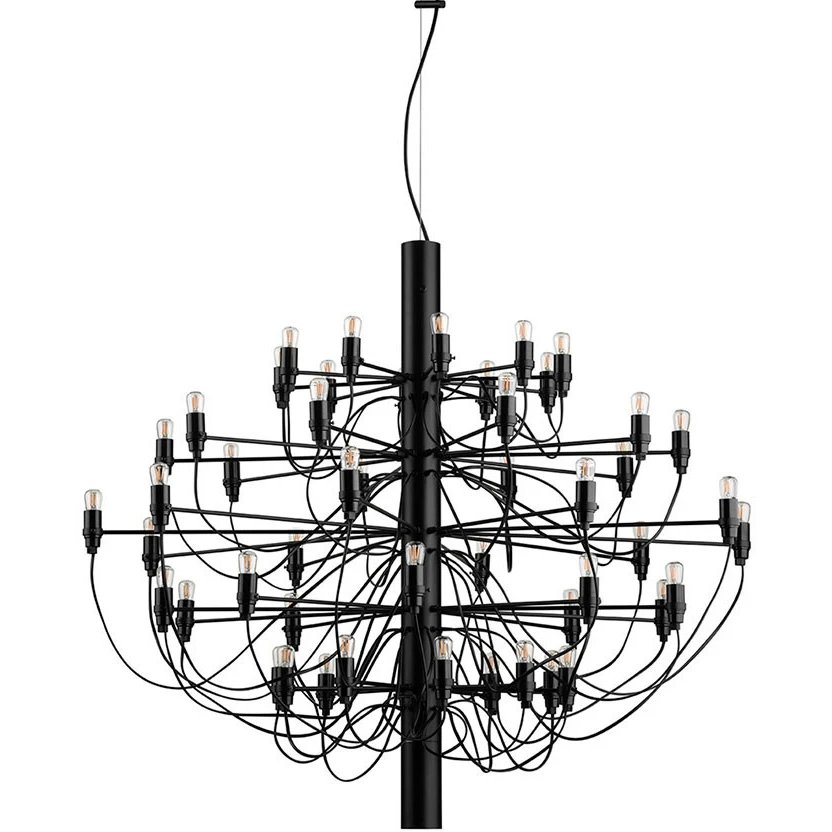 2097/50 Led Pendant Black