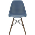 Eames Plastic Chair Dsw - 83 Sea Blue - Dark Maple - Matstolar - Charles & Ray Eames - Blå - Metall/trä/plast