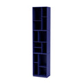 Thumbnail photo of Loom Slim Bookcase, Plinth H3 Cm - Monarch - Bokhyllor - Peter J. Lassen - Blå - Mdf