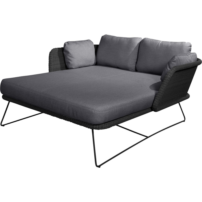 Photo of Horizon Daybed Cane-line Natté Grey, Black Frame