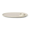 Thumbnail photo of Flow Breakfast Plate - Tallerken - Råhvid -  B: 23,5 X H: 2,2 X D: 14 Cm