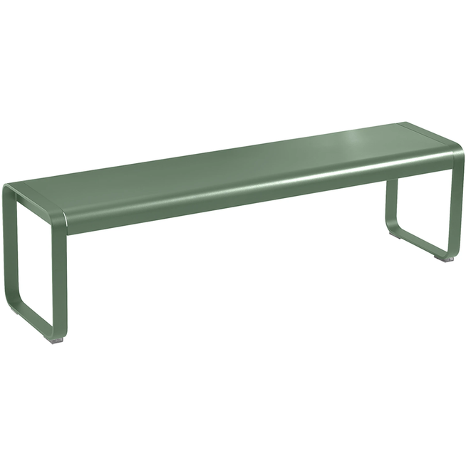 Photo of Bellevie Bench Cactus - Garden Benches - Pagnon & Pelhaître - Green - Metal