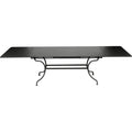 Thumbnail photo of Romane Table 200/300x100 Cm Liquorice 42 - Matbord Utomhus - Svart - Metall