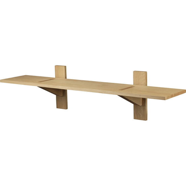 Photo of B100 Sorø Shelf 24x100 Cm Oak Nature Oiled