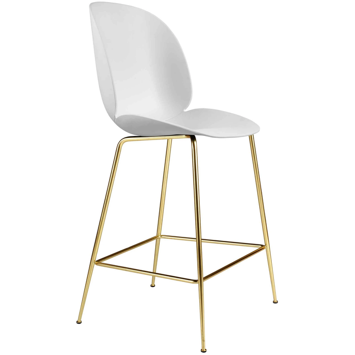 Photo of Beetle Counter Chair, Un-Upholstered, Conic Base