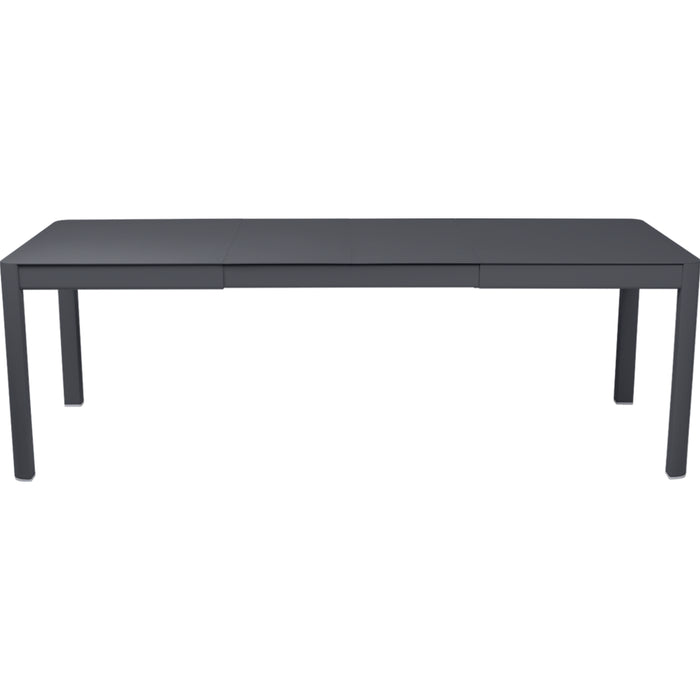 Photo of Ribambelle Table With 2 Extensions, Anthracite - Matbord Utomhus - Grå - Metall