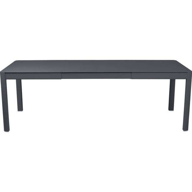 Photo of Ribambelle Table With 2 Extensions, Anthracite - Matbord Utomhus - Grå - Metall