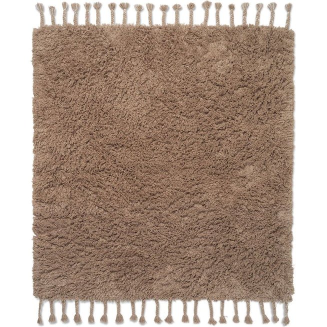 Photo of Amass Long Pile Rug  - White Pepper