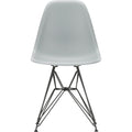 Eames Plastic Chair Dsr - 24 Light Grey - Basic Dark Base - Matstolar - Charles & Ray Eames - Grå - Metall/plast